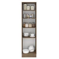 Paneleiro Madesa Glamy 60 Cm 3 Portas Rustic Preto - 2