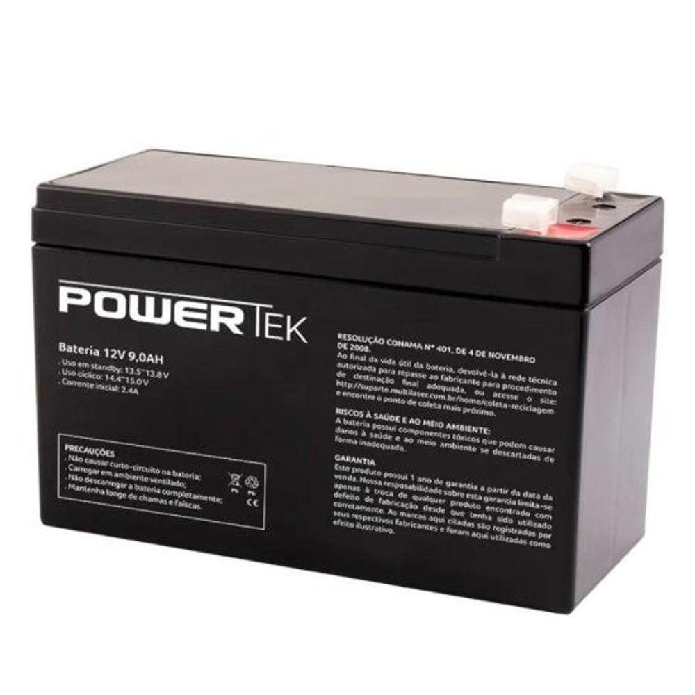 Bateria Selada 12V 9ah EN015 Powertek - 1