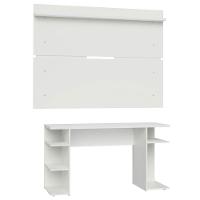 Mesa Para Computador Gamer e Painel Tv - Branco - 2