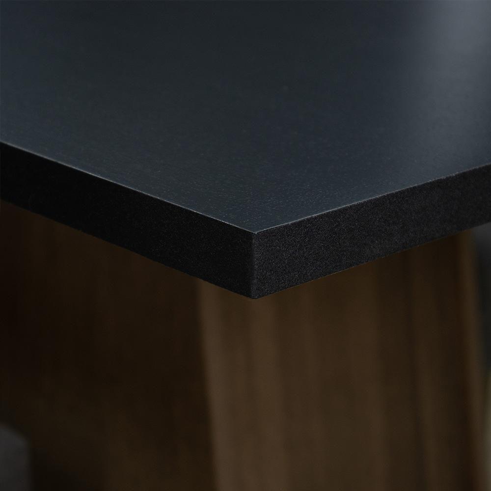 Conjunto Sala De Jantar Madesa Medelin Mesa Tampo De Madeira Com 6 Cadeiras Preto/rustic/sintpreto - 4