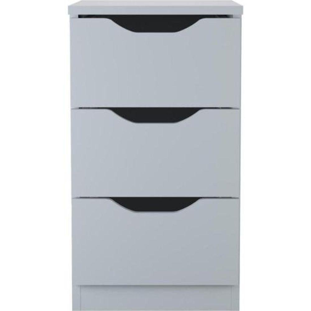 Gaveteiro Com 3 Gavetas Multivisão Branco [f002] - 2