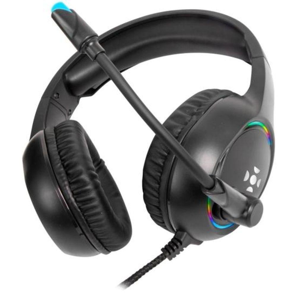 Headset Gamer Fortrek Holt P2 + Usb Rgb Preto [f002] - 2