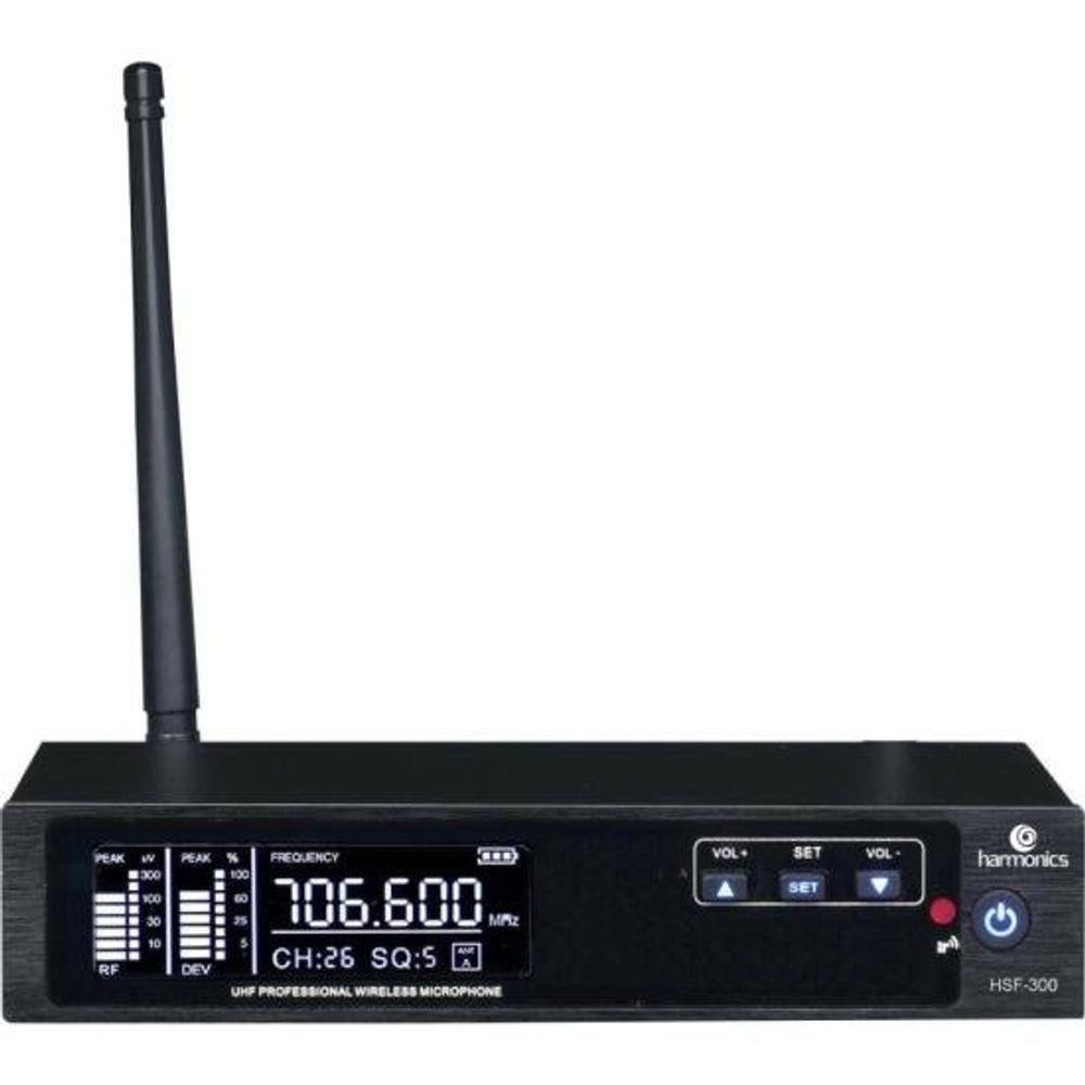 Microfone Sem Fio Harmonics Hsf-300 Simples [f002] - 3