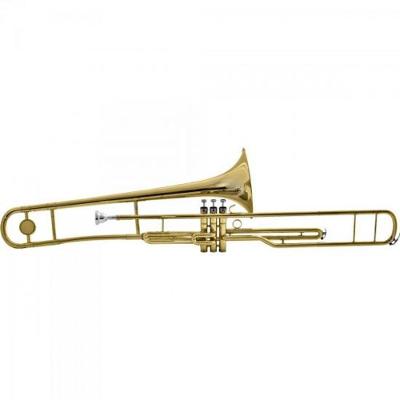 Trombone De Pisto Harmonics Tenor Bb Hsl-900l Laqueado [f002]