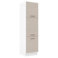 Paneleiro 60 Cm 3 Portas Branco/crema Agata Madesa Branco/crema - 1