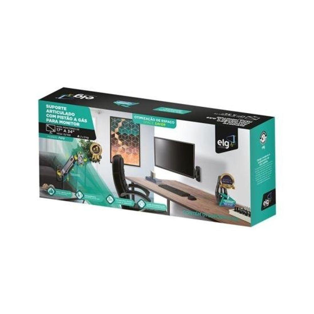 Suporte Para Monitor Multiarticulado De Parede 17-34 Elg F410 [f002] - 3