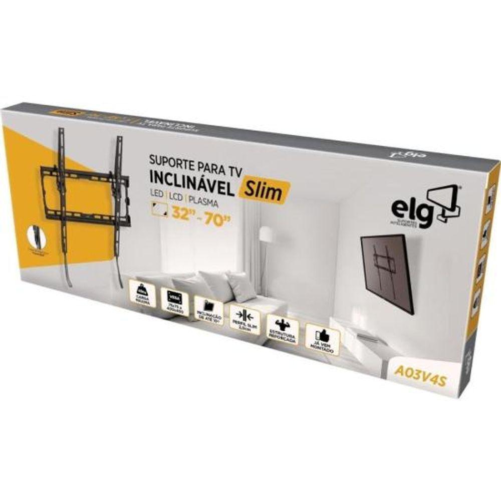 Suporte Para Tv Inclinável Elg A03v4s 32-70 Preto [f002] - 7