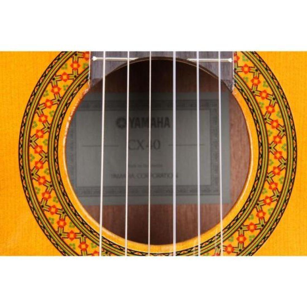 Violão Yamaha Cx40ii Eletroacústico Natural [f002] - 3
