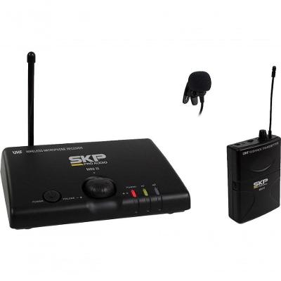 Microfone Sem Fio Uhf Lapela Mini-iii [f018]