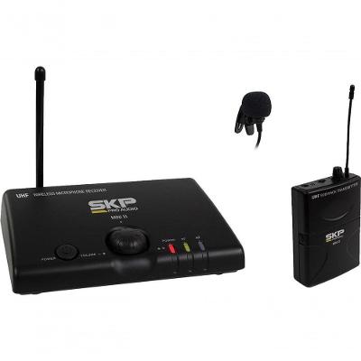Microfone Sem Fio Uhf Lapela Mini-iii [f018]
