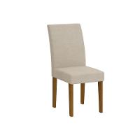 Sala De Jantar Lucy Com 4 Cadeiras Grécia Rufato Off White Imbuia Veludo Creme - 3