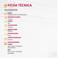 Mesa Sala De Jantar Aida 180cm E 6 Cadeiras Melissa Moderna Veludo Capuccino Off White Imbuia - 5