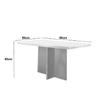 Conjunto Mesa Olímpia Em Mdf Com 4 Cadeiras Liz Moderna Veludo Marrom Grafite Imbuia