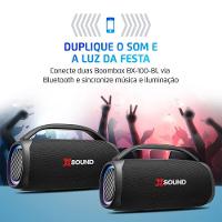 Caixa De Som Boombox Mondial Xsound BX-100-BL 100W Bluetooth Bivolt