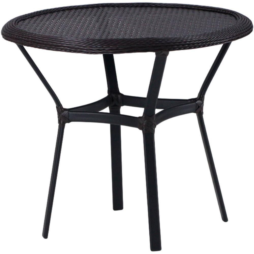 Kit 4 Cadeiras Alumínio E Mesa Tampo Varanda Piscina Jardim Cappuccino - 5