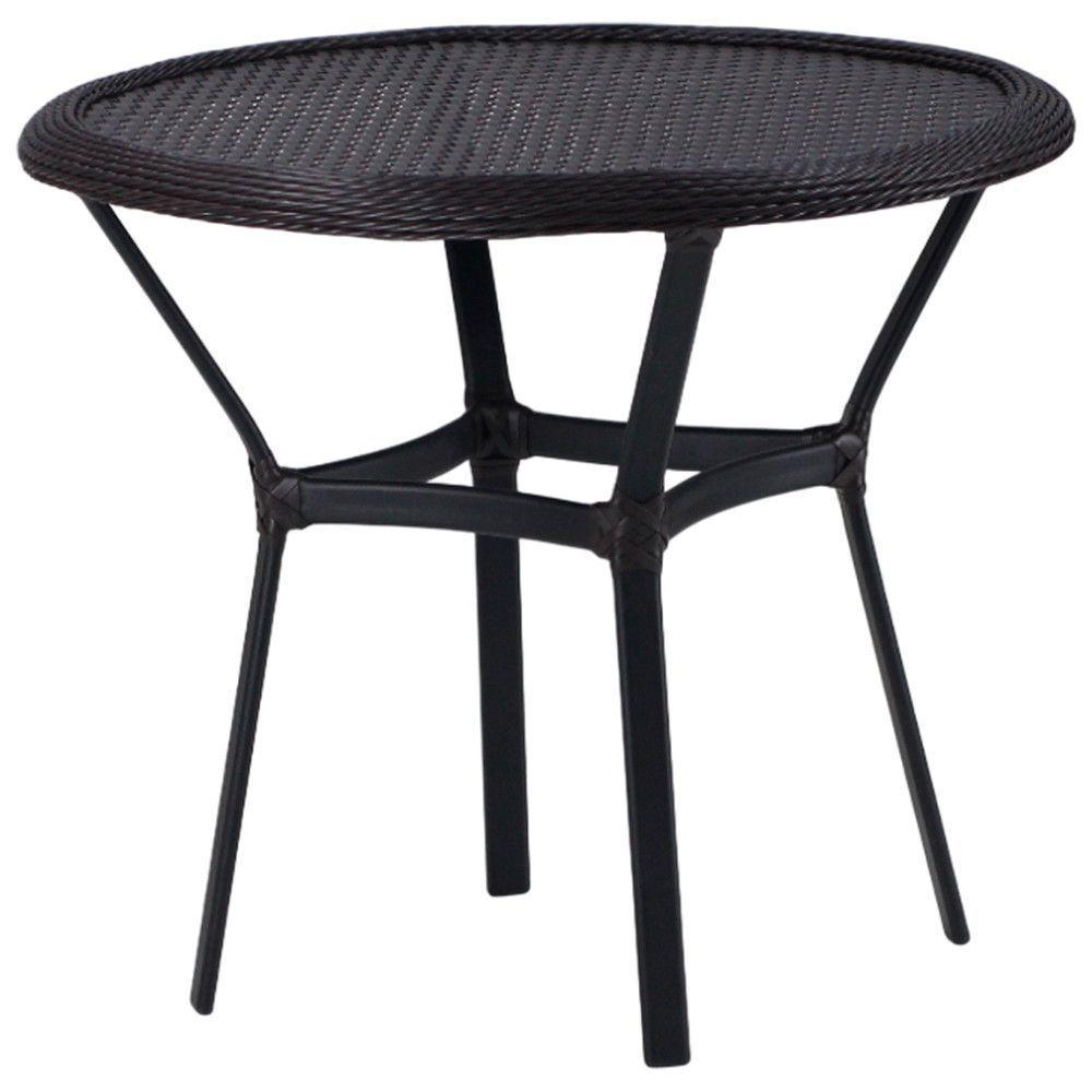 Kit 6 Cadeiras Alumínio E Mesa Tampo Varanda Jardim Piscina Tabaco - 5