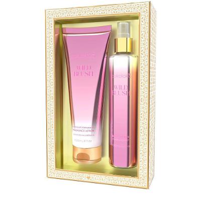 Pokoloka Kit Loção Body Splash Wild Blush 250ml + Body Lotion 240ml