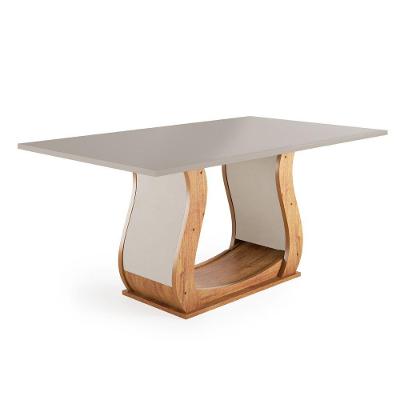 Mesa Para Sala De Jantar Veneto 1,60m Viero Madeirado/off White