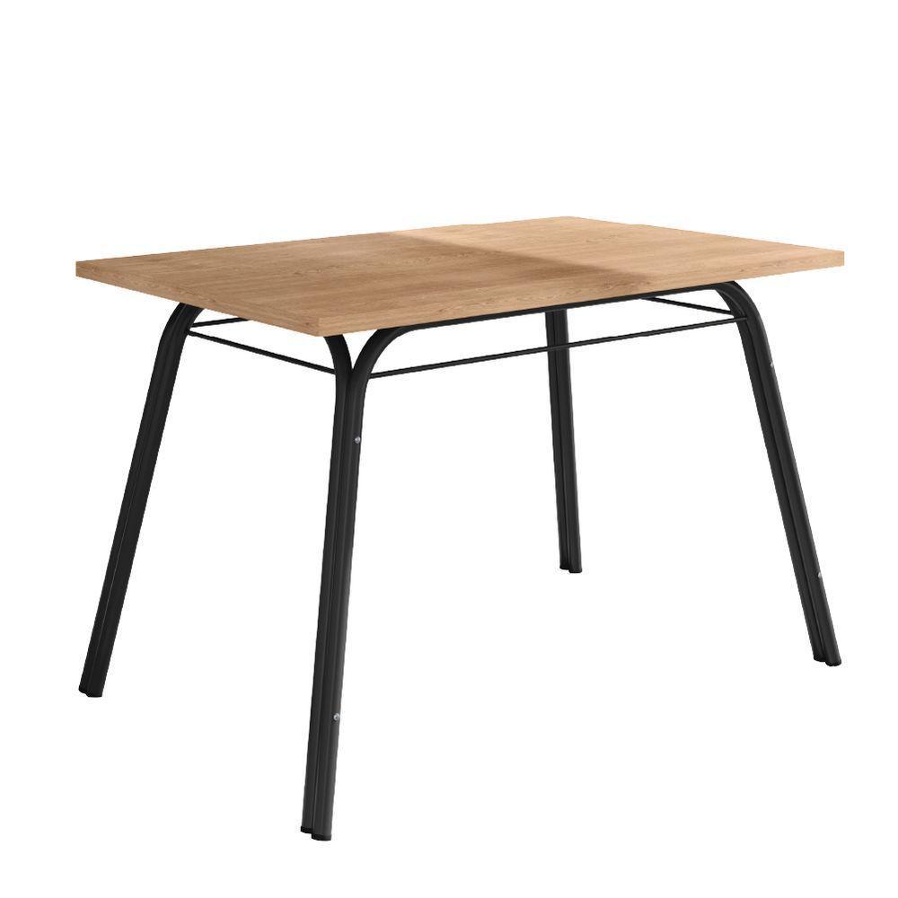Mesa 136 Cm Lotus Artefamol Preto - 1