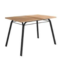 Mesa 136 Cm Lotus Artefamol Preto - 1