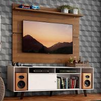 Rack Madesa Cancun com Pés e Painel para Tv até 65 Polegadas - 2