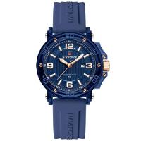 Relógio Feminino Quartzo Moderno Multifuncional Impermeavel 3atm Azul - 1