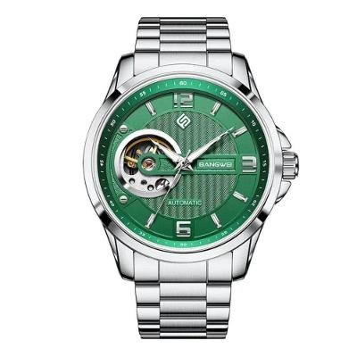 Relógio De Pulso Mecânicos Masculinos Marca Superior Luxo Automático Verde