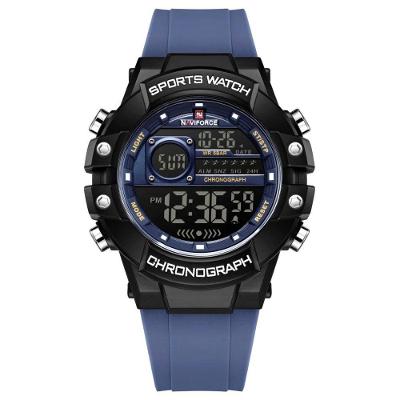 Relógio Multifuncional Masculino Digital Design Esportivo A Prova D´agua 3atm Azul