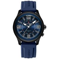 Relógio De Quartzo Masculino Mostrador Simples Casual 30m à Prova D'água Azul - 1