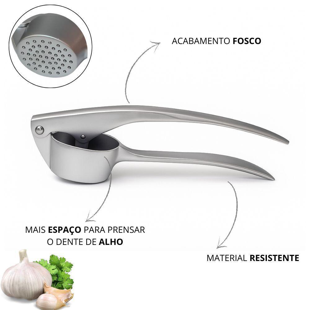 Espremedor Amassador De Alho Manual Profissional Praticidade Na Cozinha - 6