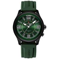 Relógio De Quartzo Masculino Mostrador Simples Casual 30m à Prova D'água Verde - 1