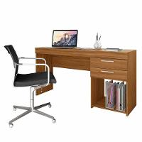 Mesa Escrivaninha De Escritório NT2070 Office Notável Branco - 2