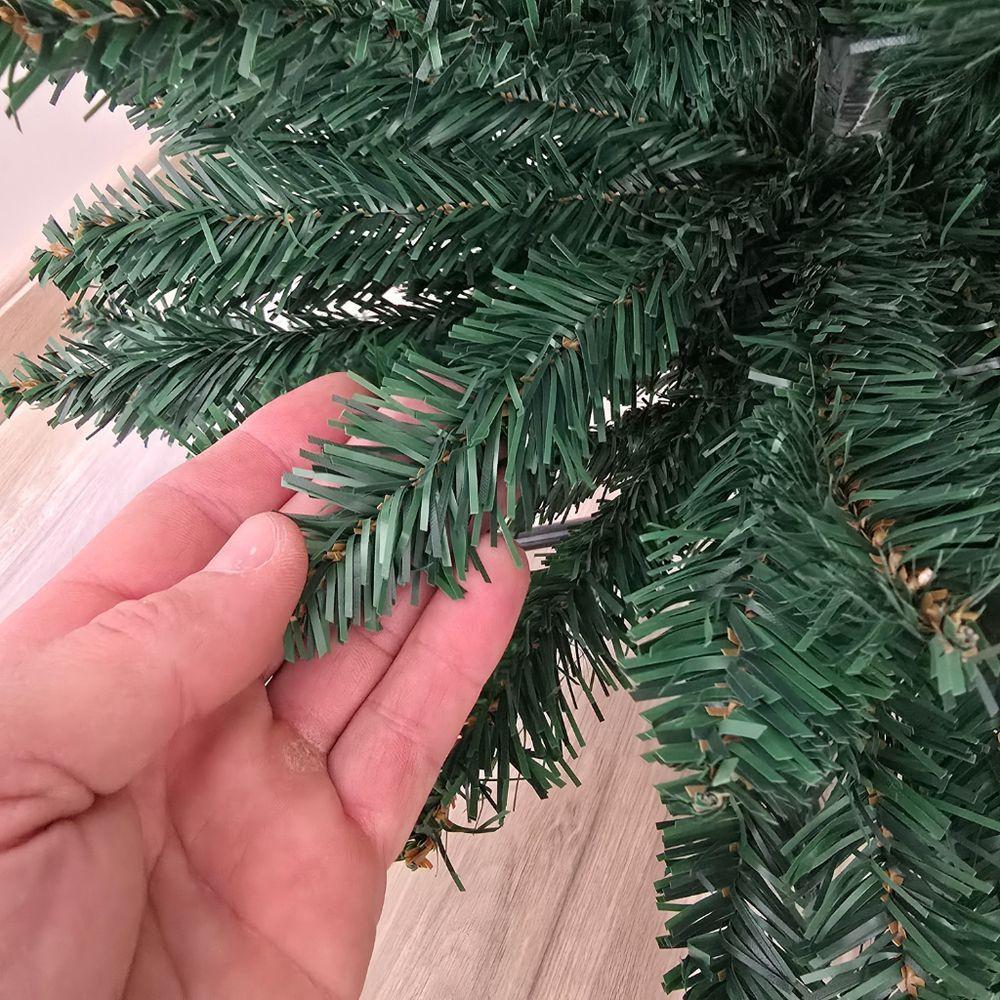 Árvore Natal Verde Estrutura De Metal 1.80m - 720 Galhos - Cromus 1.80m De Altura - 4