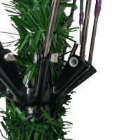 Árvore Natal Verde Estrutura De Metal 1.80m - 720 Galhos - Cromus 1.80m De Altura - 5