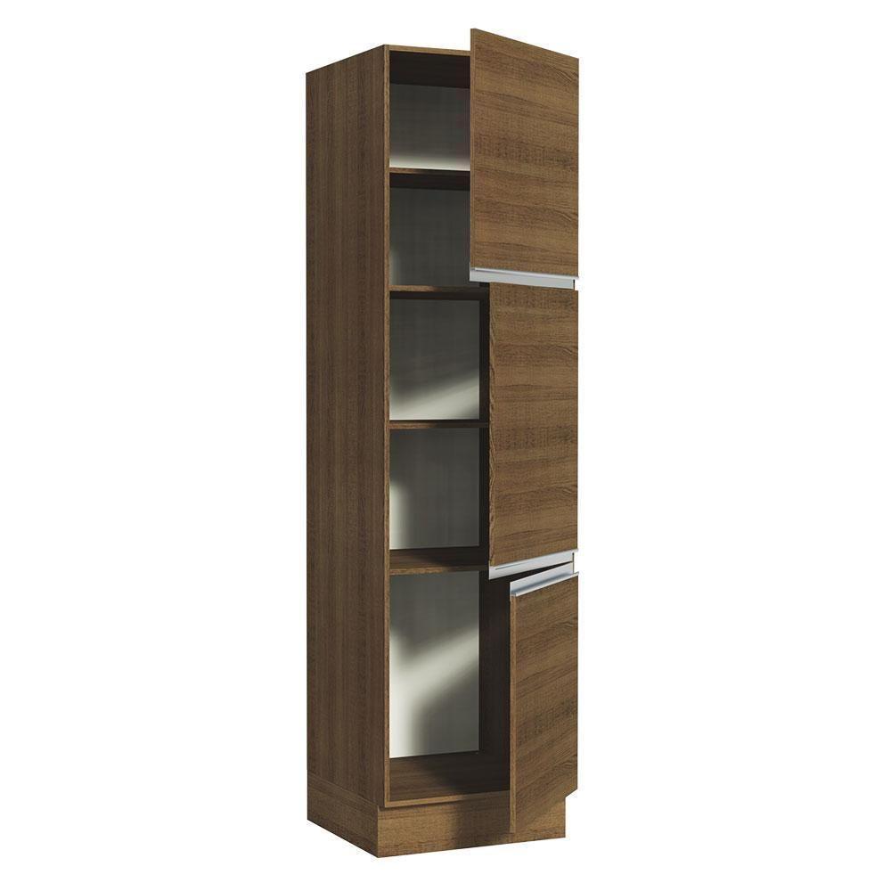 Paneleiro Glamy 3 Portas 60cm Rustic Madesa - 9