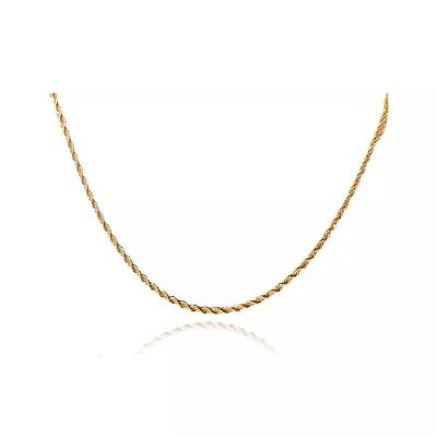 Colar Cordao Baiano 2.5 Folheado Em Ouro 18k