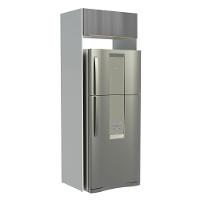 Porta Geladeira Madesa Lux 1 Porta Basculante Branco Cinza - 3