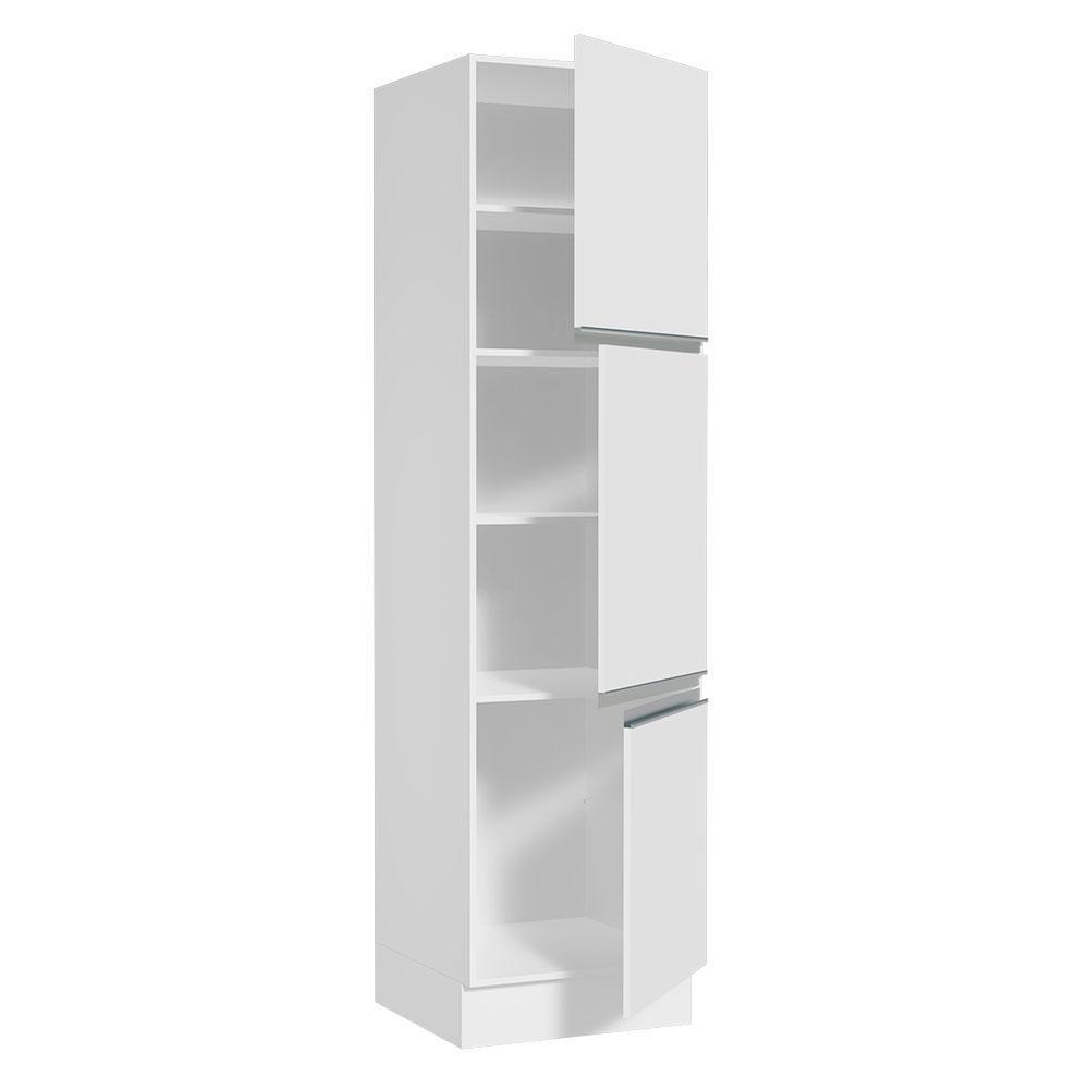 Paneleiro Glamy 3 Portas 60cm Branco Madesa - 10