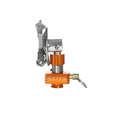 Mini Fogareiro Azteq Spark Com Quimador Reclinável Para Facilitar O Transporte