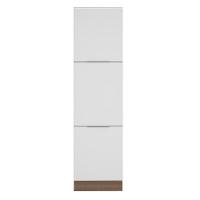 Paneleiro Stella 3 Portas Rustic/branco Madesa - 3