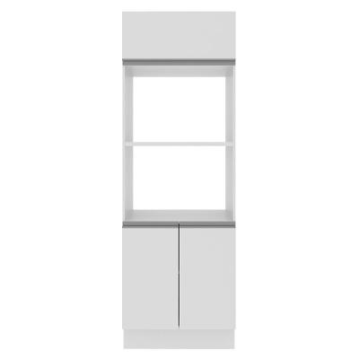 Torre Quente 2 Fornos Madesa Acordes 100% MDF Portas Branco