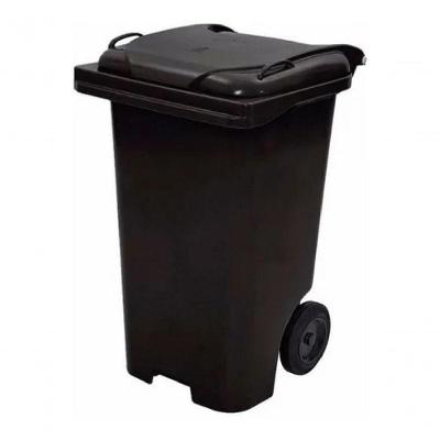 Conteiner Lixeira Plastica 120l Contentor Com Rodas Jsn