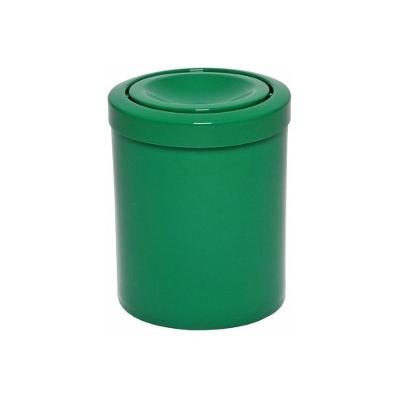 Cesto Lixeira 12 Litros Verde Com Tampa Meia Lua - Esfera