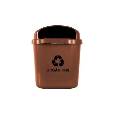 Lixeira Cesto Individual Para Coleta Seletiva 40 Litros