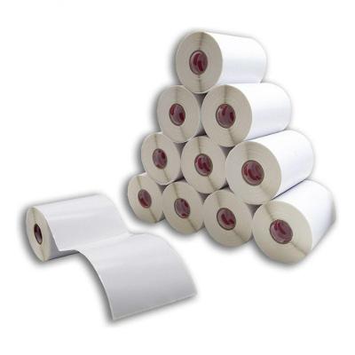 50 Rolos Etiqueta 10x15 100x150 Térmica Serrilha E-commerce