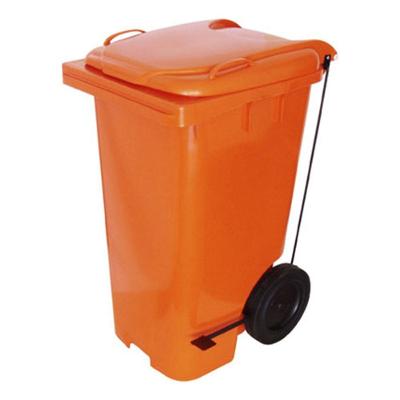 Lixeira Contêiner 240 Litros Com Pedal Contentor Lixo 240 L