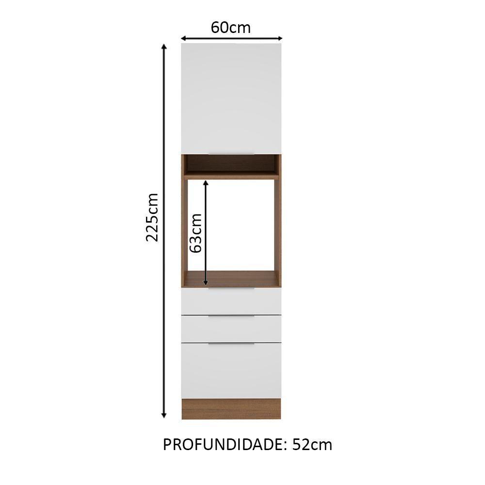 Torre Quente Stella 1 Porta 3 Gavetas Madesa - 4