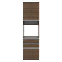 Torre Quente Glamy 60cm 1 Porta 3 Gavetas Rustic Madesa - 2