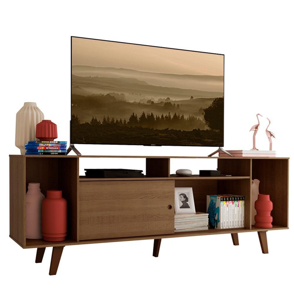 Rack para Tv 65 Polegadas Cancun com Pés Madesa 70085Z5ZPP - 4