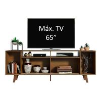 Rack para Tv 65 Polegadas Cancun com Pés Madesa 70085Z5ZPP - 8